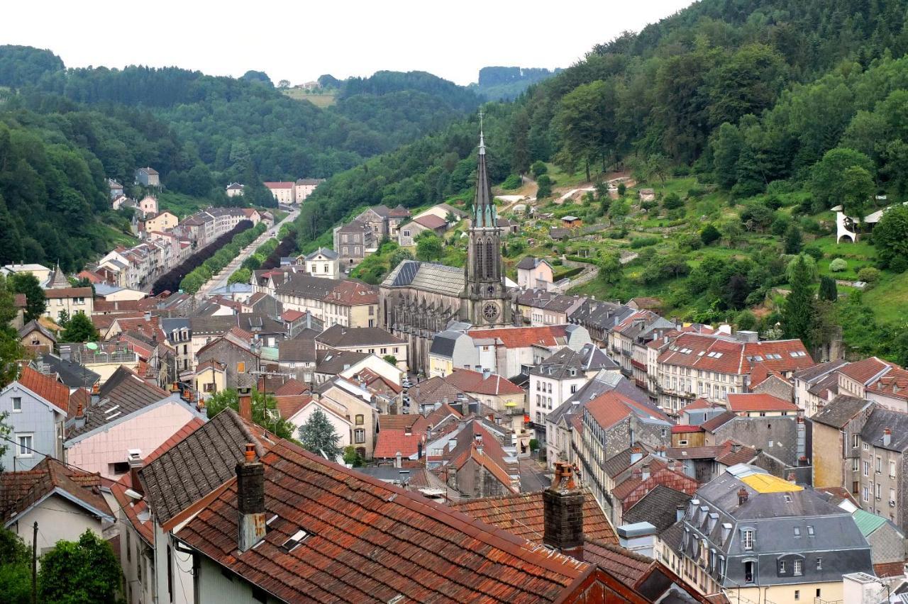 Hotel Restaurant D'Alsace Plombières-les-Bains Exteriér fotografie