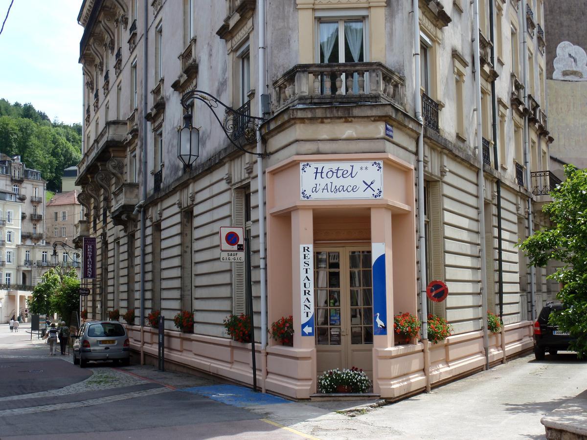 Hotel Restaurant D'Alsace Plombières-les-Bains Exteriér fotografie